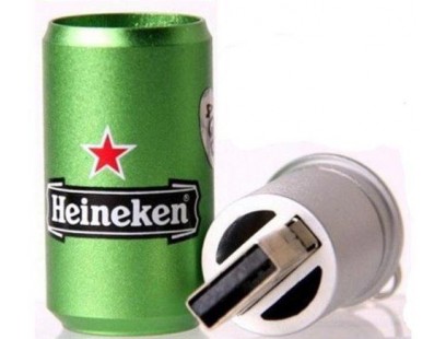 „Heineken“ formos USB 32GB Laikmena 