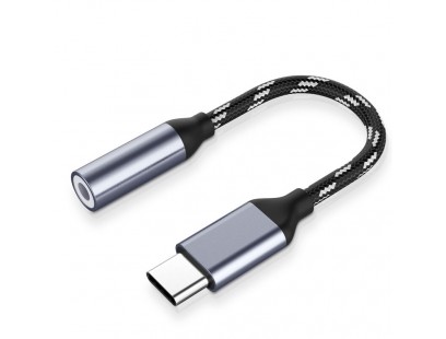 Ausinių adapteris USB-C į 3.5mm audio jungtį