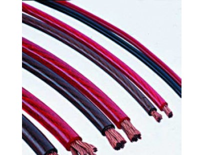 ACR, HCA-8RECO, 8mm² maitinimo kabelis stiprintuvui, raudonas