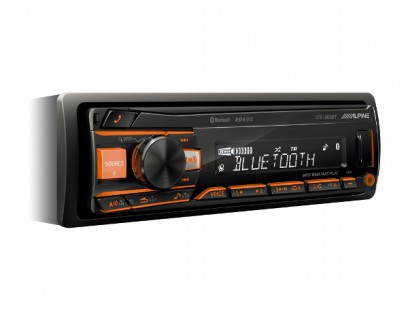 Alpine, UTE-200BT USB MP3 magnetola su Bluetooth ir Aux įėjimu