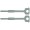 Caliber, KEY02 magnetolos išėmimo raktai, Kenwood (iki 2001)