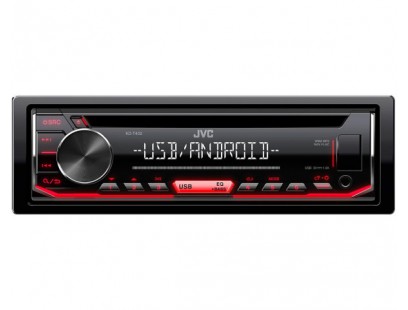 JVC, KD-T402 CD/USB MP3/WMA automagnetola su AUX įėjimu