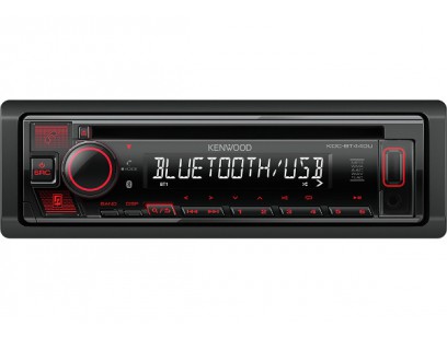 Kenwood, KDC-BT440U CD/USB MP3/WMA automagnetola su AUX įėjimu