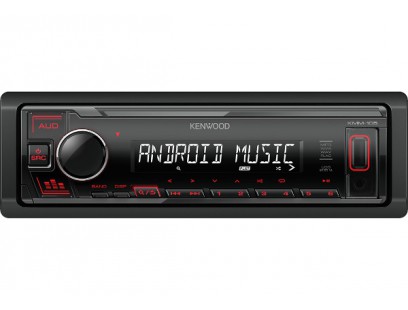 Kenwood, KMM-105RY USB MP3/WMA automagnetola su AUX įėjimu
