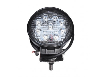 LED žibintas, apvalus 27W