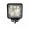 LED žibintas, kvadratinis 27W, 9x3W flood