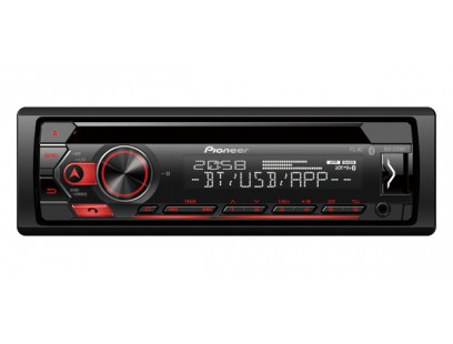 Pioneer, DEH-S320BT CD RDS magnetola su USB, Aux įėjimu, FLAC