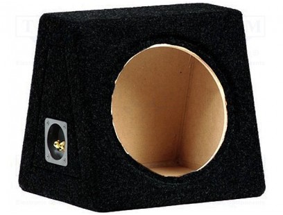 Korpusas žemu dažnių garsiakalbiui OB.MDF.02.BK, 15l, BASS REFLEX