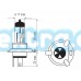 Bosma Komplektas H4, P43t, 60/55W, baltos