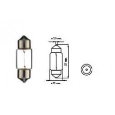 Bosma lemputė SV8.5, 10W, 11X30