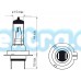 Bosma lemputė H7, 12V, 55W, HDLL long life