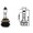 Bosma lemputė 12,8V, 27W, Black top