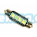 Lemputė C5W CANBUS 4xSMD5050, 41mm