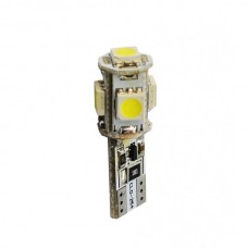 Lemputė T10, W5W CANBUS 5xSMD5050