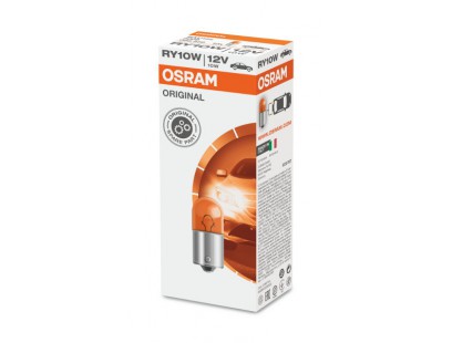 Osram lemputė, RY10W, 10W, BA15s, oranžinė, 5009