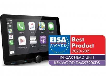 KENWOOD, DMX9720XDS 2-DIN AV grotuvas su 10.1" ekranu, Bluetooth