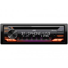 JVC, KD-T922BT 1-DIN USB/CD MP3 magnetola su AUX ir Bluetooth