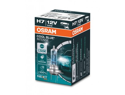 Osram lemputės, H7, Cool Blue® Intense NextGeneration, 5000K, 55W