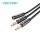 AUX perėjimo laidas, 3.5mm lizdas 4pin- 2 x 3.5mm kištukai 3pin