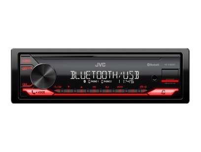 JVC, KD-X282BT USB MP3 magnetola su  AUX įėjimu, Bluetooth