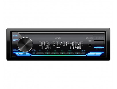 JVC, KD-X482DBT USB MP3 magnetola su AUX įėjimu, Bluetoot