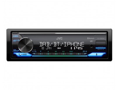 JVC, KD-X482DBT USB MP3 magnetola su AUX įėjimu, Bluetoot