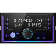 JVC, KW-X850BT 2-DIN USB MP3 magnetola su AUX ir Bluetooth