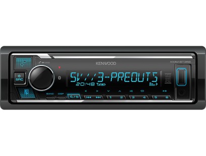 Kenwood, KMM-BT358 bluetooth, USB MP3/WMA automagnetola su AUX įėj