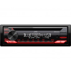 JVC, KD-T822BT CD/USB MP3/WMA automagnetola su AUX įėjimu