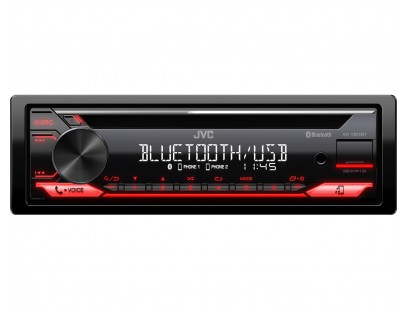 JVC, KD-T822BT CD/USB MP3/WMA automagnetola su AUX įėjimu