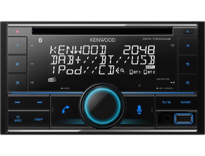Kenwood, DPX-7300DAB 2-DIN USB/CD MP3 magnetola su AUX