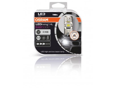 Osram LED pagrindinės šviesos H3, 6500K, 2vnt, 64151DWESY-HCB
