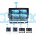LAUNMN10 7" monitorius galinio vaizdo kamerai NTSC/PAL 1024 x 600