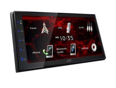 JVC, KW-M180BT 2-DIN AV grotuvas su 6.8" ekranu, Bluetooth