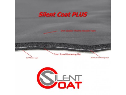 Silent Coat Tripler, 1 vnt, butilas + aliuminio folija + putplasti