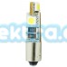 Lemputė BA9s CANBUS 4xSMD5050,