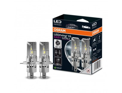 Osram LED  šviesos H4/H19, 6500K, LEDriving HL, 2vn, 64193DWESY2-H