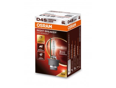 OSRAM XENARC NIGHT Breaker Laser, D4S, +220% XENON 1vnt.66440XN2