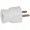Kištukas Legrand 050315 (baltas, laidas tiesiai, 16A, 250V)
