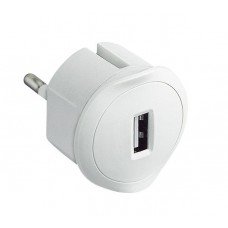 Įkrovimo lizdas USB Legrand 050680 (baltas, 5V 1.5A)