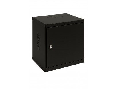 Komutacinė spinta 10'' pakabinama 9U 300x300x279mm (juoda, nesurinkta)