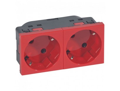 2 vt. kištukinis lizdas Mosaic 45x45 Legrand 077272