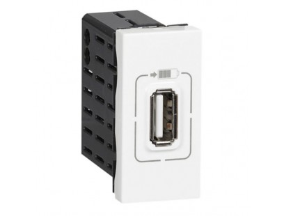 USB-C pakrovėjas Legrand Mosaic 077591 (5 V, 1.5 A, 7.5 W, 1 modulis)