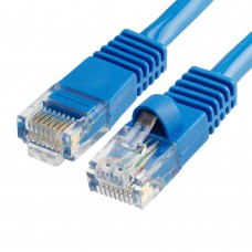 UTP patch kabelis PVC CAT5e 2m (mėlyna)