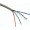 Kabelis ryšio Excel 100-065 Cat5 U/UTP  (PVC, ECA, pilkas, ritė 305m.)