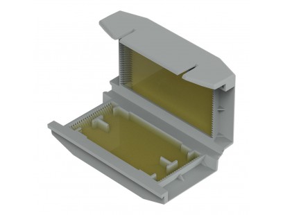 Gelinė sujungimo dėžutė Wago 207-1372 (IPX8, 32,7x17,8x56,9 mm, pilka)