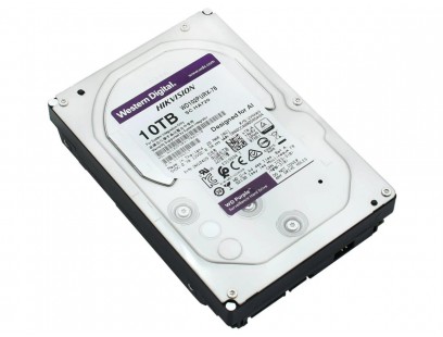 Kietas diskas WD Purple WD102PURX-78 Hikvision Surveillance 10 TB