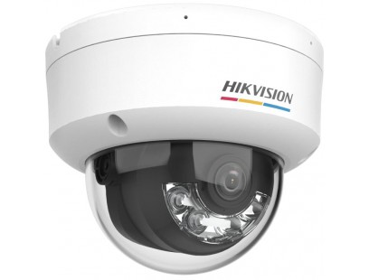 Hikvision dome DS-2CD1147G2H-LIUF F2.8 (balta, 4 MP, 30 m IR, 30 m. LED, Hybrid Light))