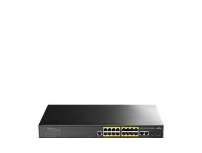 16 prievadų komutatorius CUDY GS2018PS2 (Valdomas, PoE)