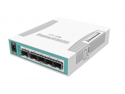 6 prievadų komutatorius Mikrotik CRS106-1-5S